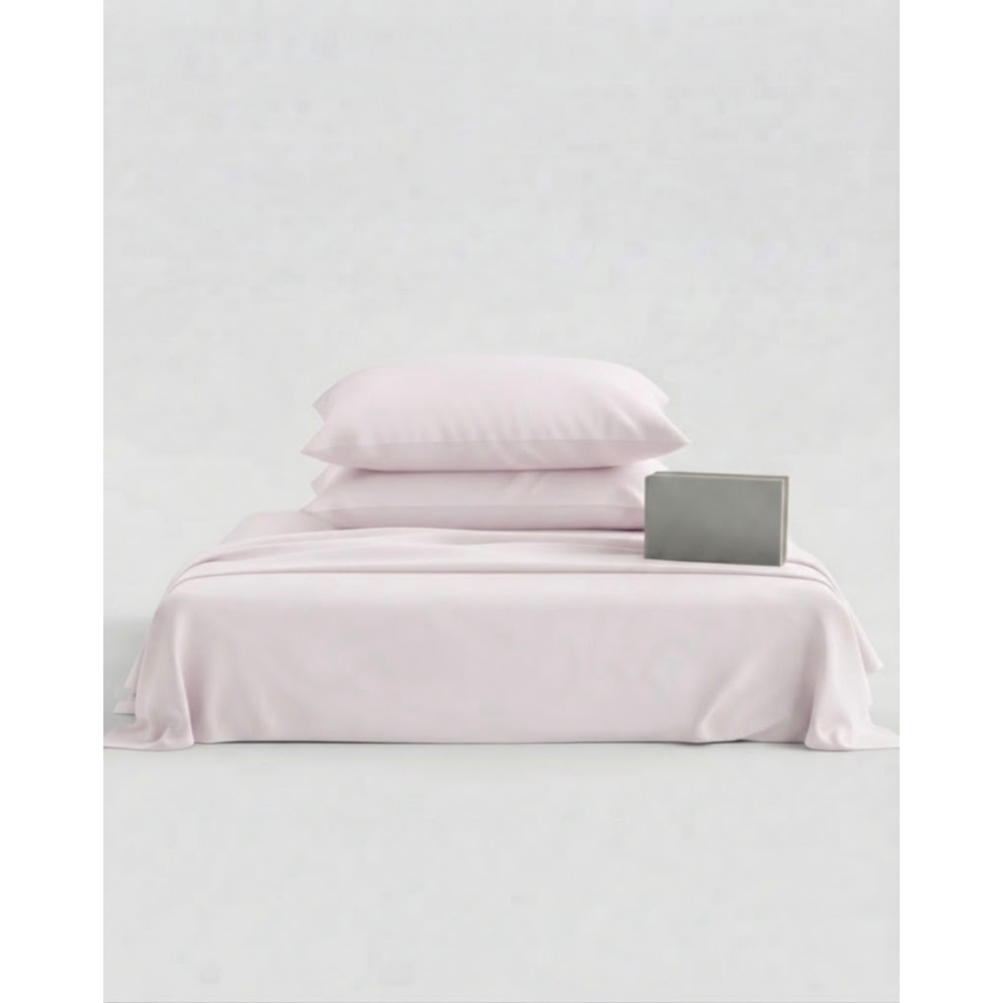 Rosy | Pastel Pink 100% Cotton Bedsheet Set, 450 Thread Count