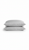 Urban silver pillow pair